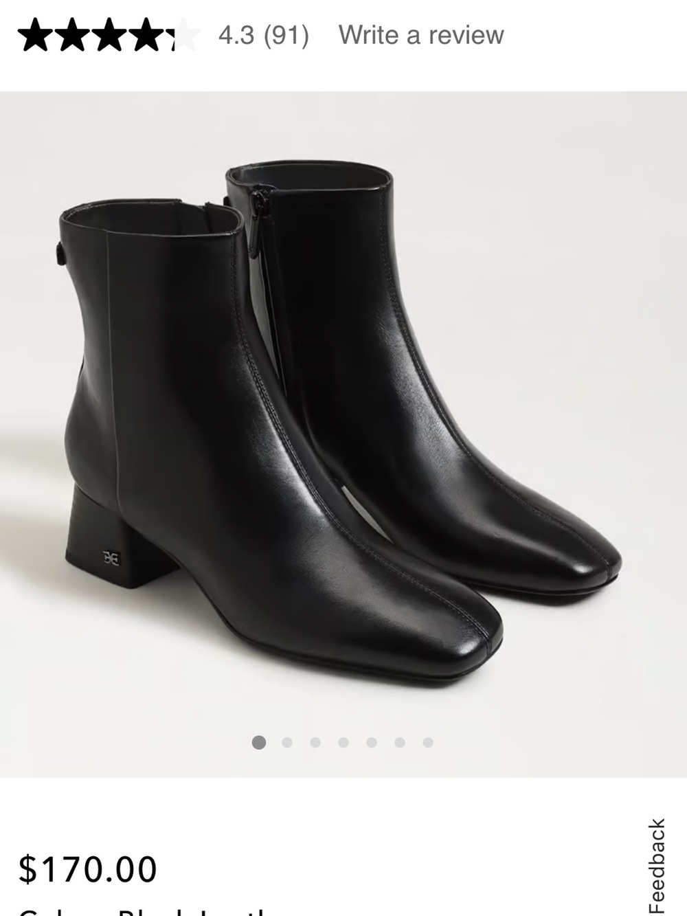 Sam Edelman Paige Ankle Boot